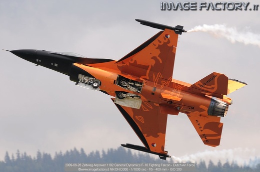 2009-06-26 Zeltweg Airpower 1192 General Dynamics F-16 Fighting Falcon - Dutch Air Force